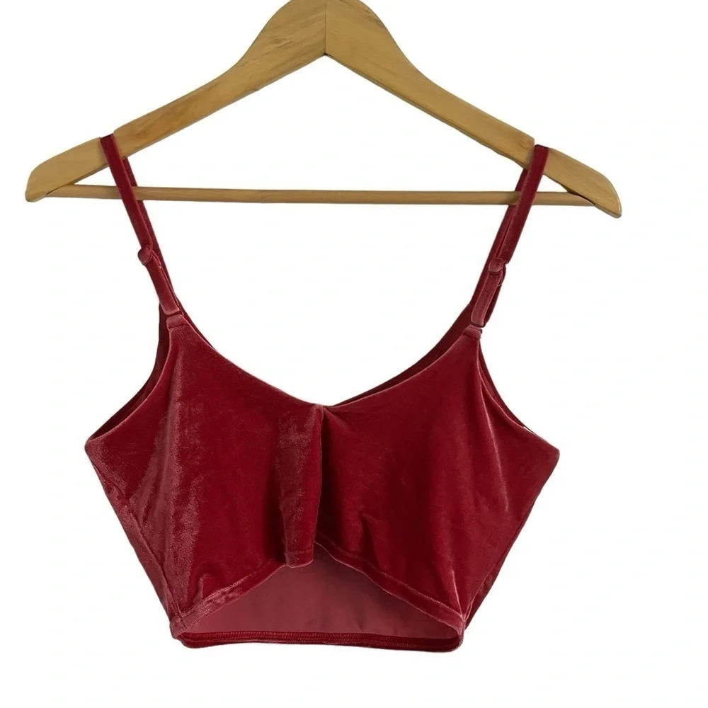 ATHLETA‎ Elation Velvet Tight Leggings and Cropped Workout Top Matching Set